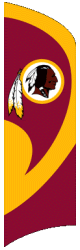 [Redskins Feather Flag Kit]