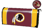 [Washington Redskins Mailbox Cover]