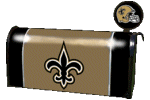 [New Orleans Saints Mailbox Cover]