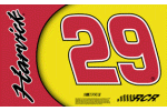 Kevin Harvick Car Flag