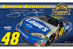 Jimmie Johnson 2007 Champ Flag