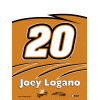 Joey Logano Garden Flag