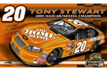 Tony Stewart 2005 Nextel Champion Flag