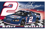 Rusty Wallace Flag