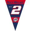 Rusty Wallace Party Pennant