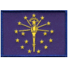 [Indiana Flag Patch]
