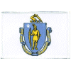 [Massachusetts Flag Patch]