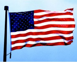[U.S. flag with Sewn Stars]
