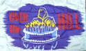 Over The Hill Cake flag