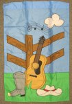 Western Guitar Banner