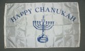 3x5' Happy Chanukah nylon flag