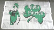 3x5' Happy St Patrick's Day Flag 