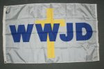 3x5' WWJD nylon flag