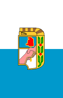 [old historical vertical Justicialist flag]