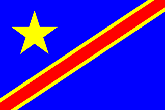 Democratic Republic Of Congo Flag