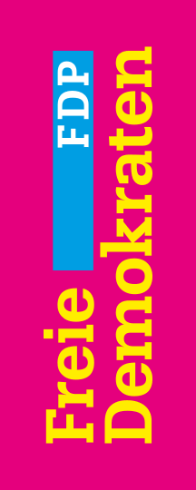 [Free Democratic Party, vertical magenta variant (Germany)]