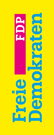 [Free Democratic Party, vertical yellow variant (Germany)]