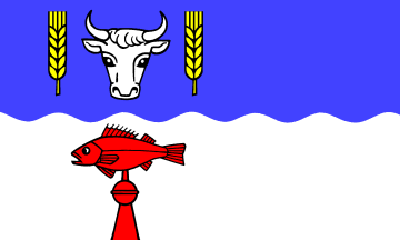 [Sch�nberg (Holstein) flag]