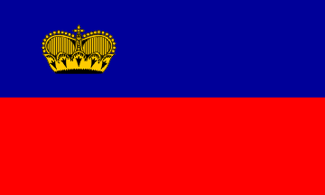 Image result for liechtenstein flag