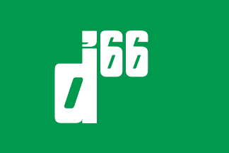 [Democrats '66 flag]