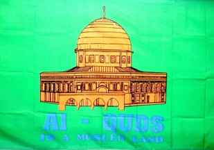 [Al-Quds is a Muslen Land flag]