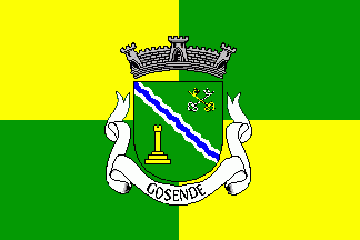[Gosende commune flag]