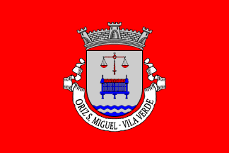 [Oriz (São Miguel) commune flag (until 2013)]