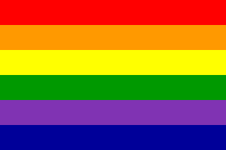 Gay rainbow color order
