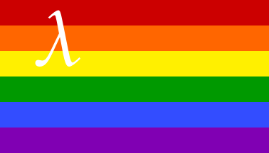 symbol pride Rainbow as a gay