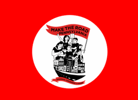 [Dreamers protest flag]