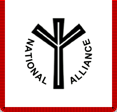 [National Alliance flag]