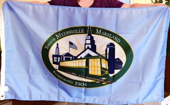 [Flag of Bladensburg, Maryland (U.S.)]