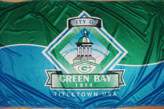 Image result for green bay city flag