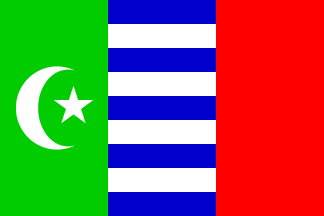 [Flag of the Chams people]