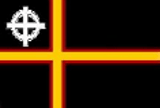 wheel cross flag
