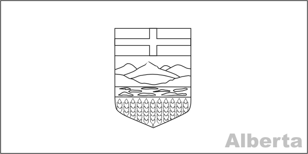 Colouring Book of Flags: Canada