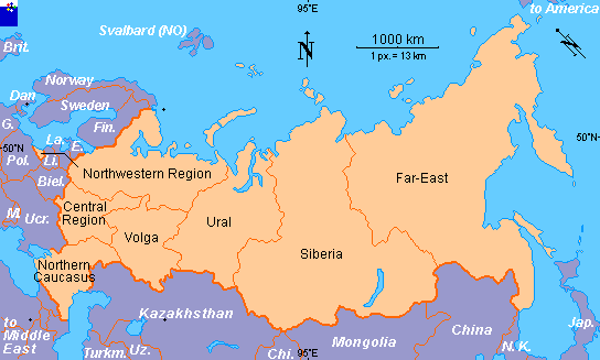 Districts And Regions Of Russian 96