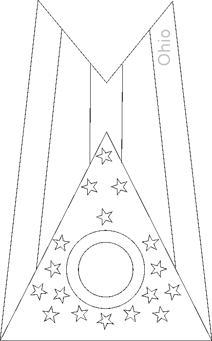 ohio flag coloring pages - photo #6