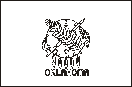 oklahoma symbols coloring pages - photo #17