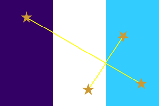 [Flag of Coronel Dorrego District]