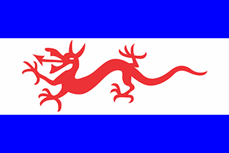 [Patagonian Welsh historical flag]
