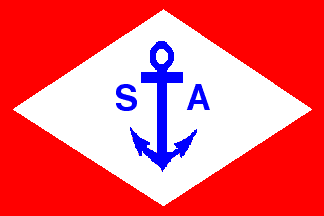 Sud Atlantica Sociedad Anonima de Navegacion house flag