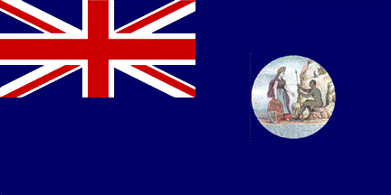 [South Australian blue ensign, 1876-1904]