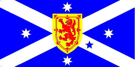 [Scottish-Australian flag]