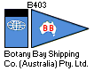 [Botany Bay Shipping Co. (Australia) Pty. Ltd. houseflag and funnel]