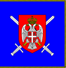 [Minister's flag]