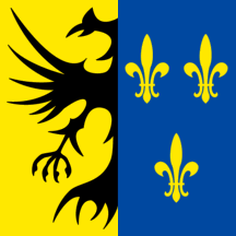 [Flag of Saint-Ghislain in Saint-Lo]