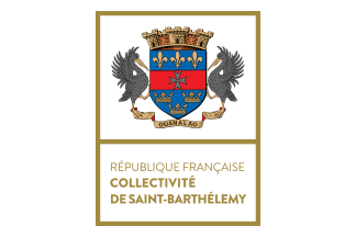 [Logo flag of the collectivity of Saint-Bathélemy]