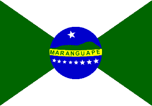 Flag of Maranguape, Ceará (Brazil)