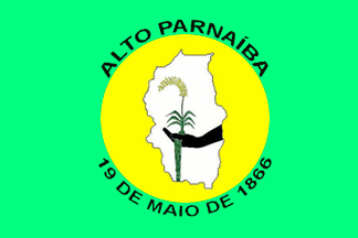 [Flag of Alto Parnaíba, MA (Brazil)]
